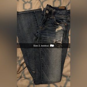 American eagle bootcut jeans